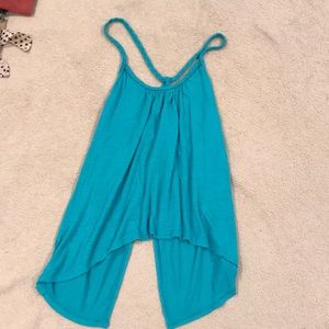 Blue tank top